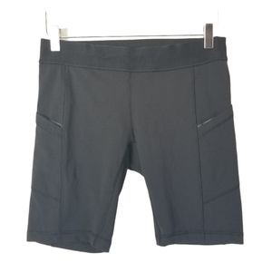 LULULEMON Bike Shorts Black Sz 8